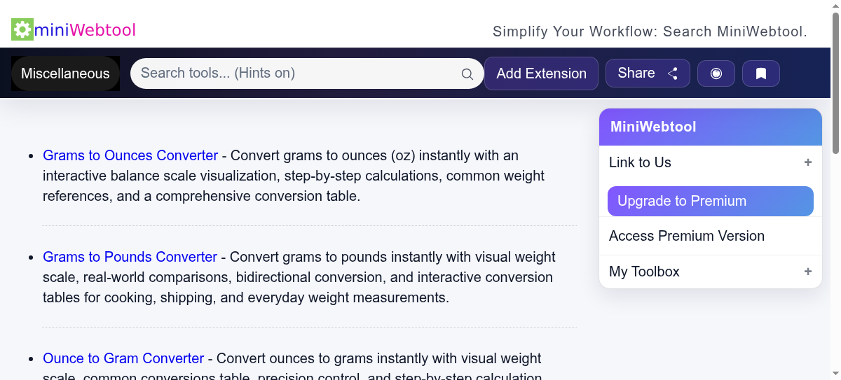 Weight Converter Using Html Online Tools and Calculators - Weight Converters
