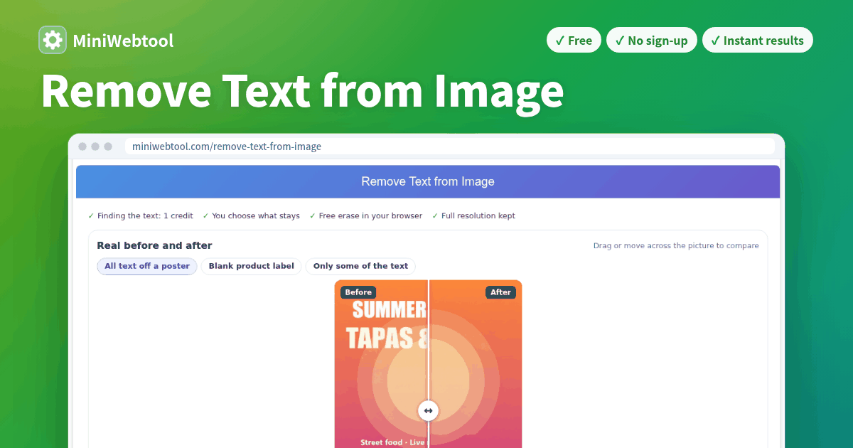 Remove Text from Image - Erase Words, Captions and Labels from Photos ...